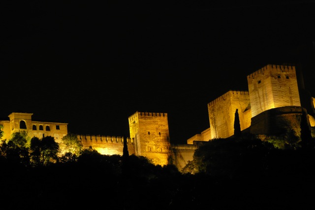 Alhambra vanaf Gumiel Alhambra vanaf Gumiel